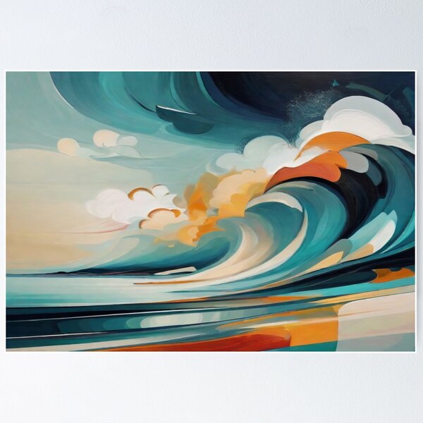 Item preview, Abstract Seascape designed and sold by KoliBabb.