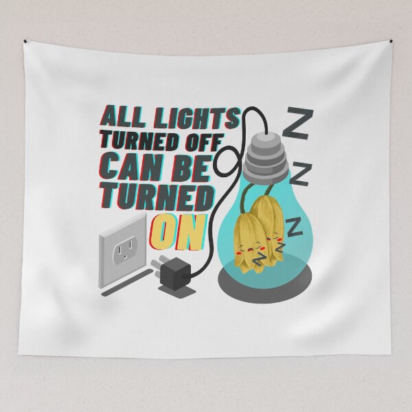 Item preview, all lights turned off can be turned on | Yellow Flower Wilting designed and sold by ShabayekShop.