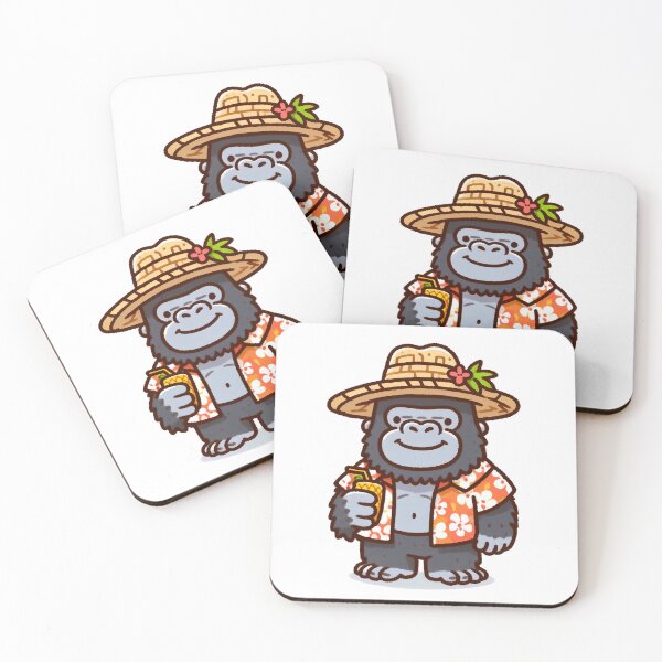 Item preview, Gorilla in vacation  designed and sold by Rinohana.