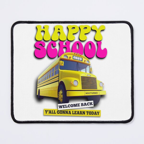 Item preview, Happy School Welcome Back Y'all Gonna Learn Today Bus designed and sold by DjenShop.