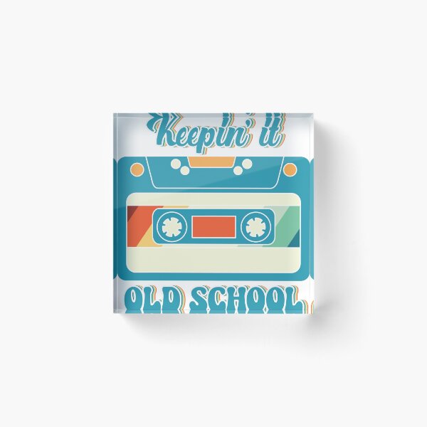 Item preview, Keepin it old school cassette tape designed and sold by Blaknbloo.