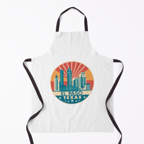 Item preview, El Paso, Texas | City Drawing Retro Style designed and sold by CircinusStore.