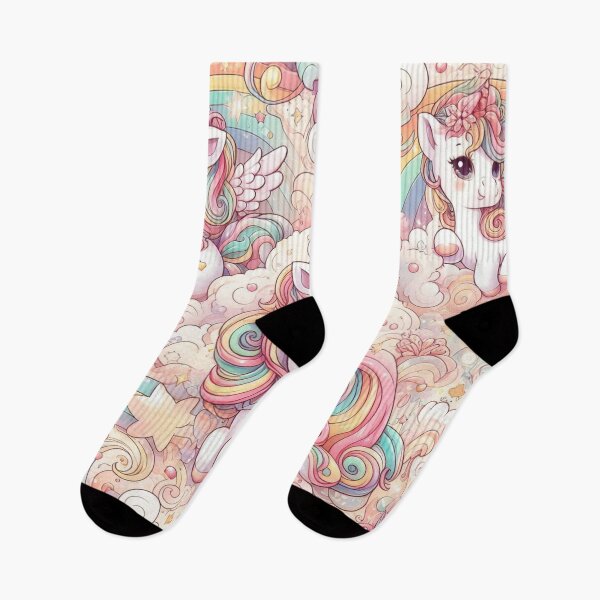 Item preview, Cute Baby Unicorn Rainbows designed and sold by purplesensation.