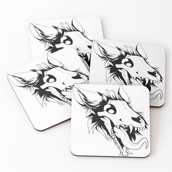 Item preview, Werewolf Skull (Black & White) designed and sold by Sitious.