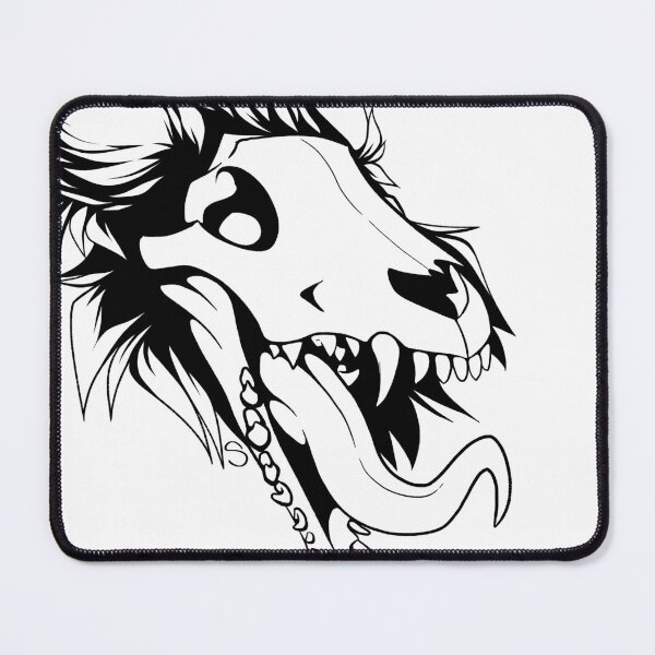 Item preview, Werewolf Skull (Black & White) designed and sold by Sitious.