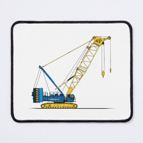 Crawler Crane 31 Mouse Pad