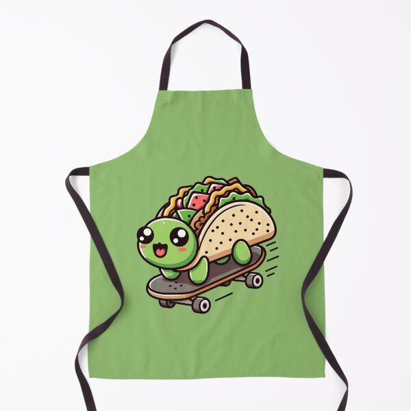 Item preview, Taco Turtle Riding Skateboard designed and sold by SweetClicks123.