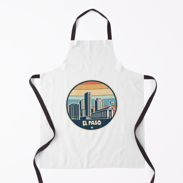 Item preview, El Paso, Texas | City Drawing Sunset Style designed and sold by CircinusStore.