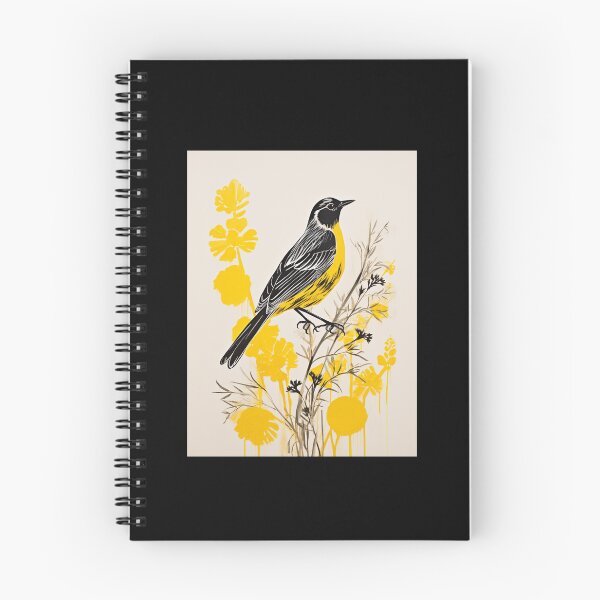 Item preview, Eastern Meadowlark With Yellow Floral designed and sold by TorpStore.