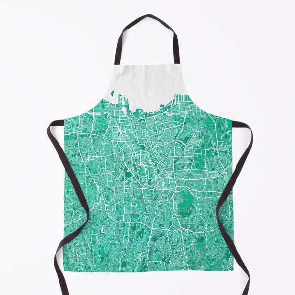 Item preview, Jakarta City Map of Indonesia - Watercolor designed and sold by deMAP.