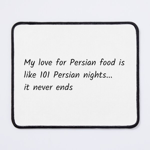 Item preview, Persian food - Persian (iran) design designed and sold by Persian Pride Official.