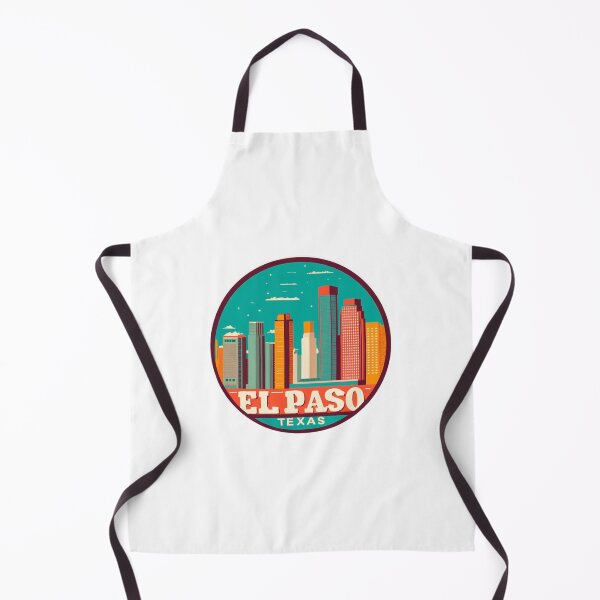 Item preview, El Paso, Texas | City Drawing Sunny Style designed and sold by CircinusStore.