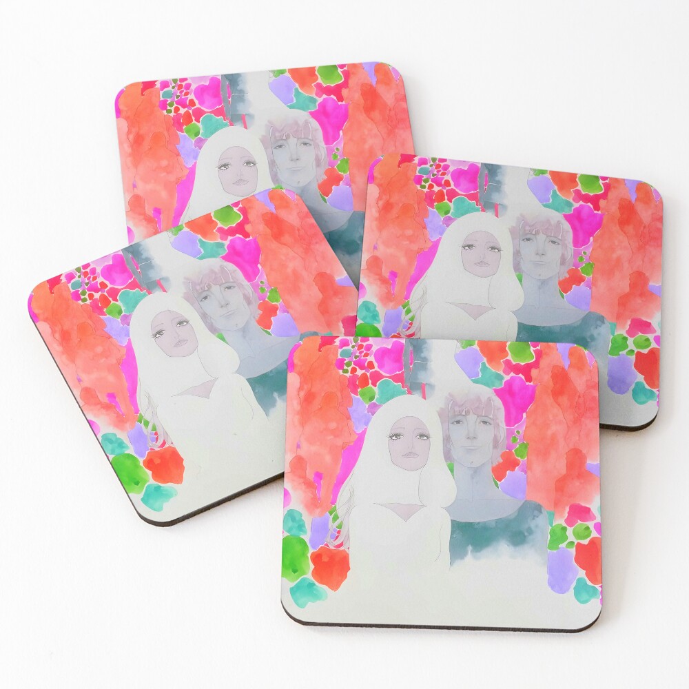 Item preview, Coasters (Set of 4) designed and sold by LovableObjects.