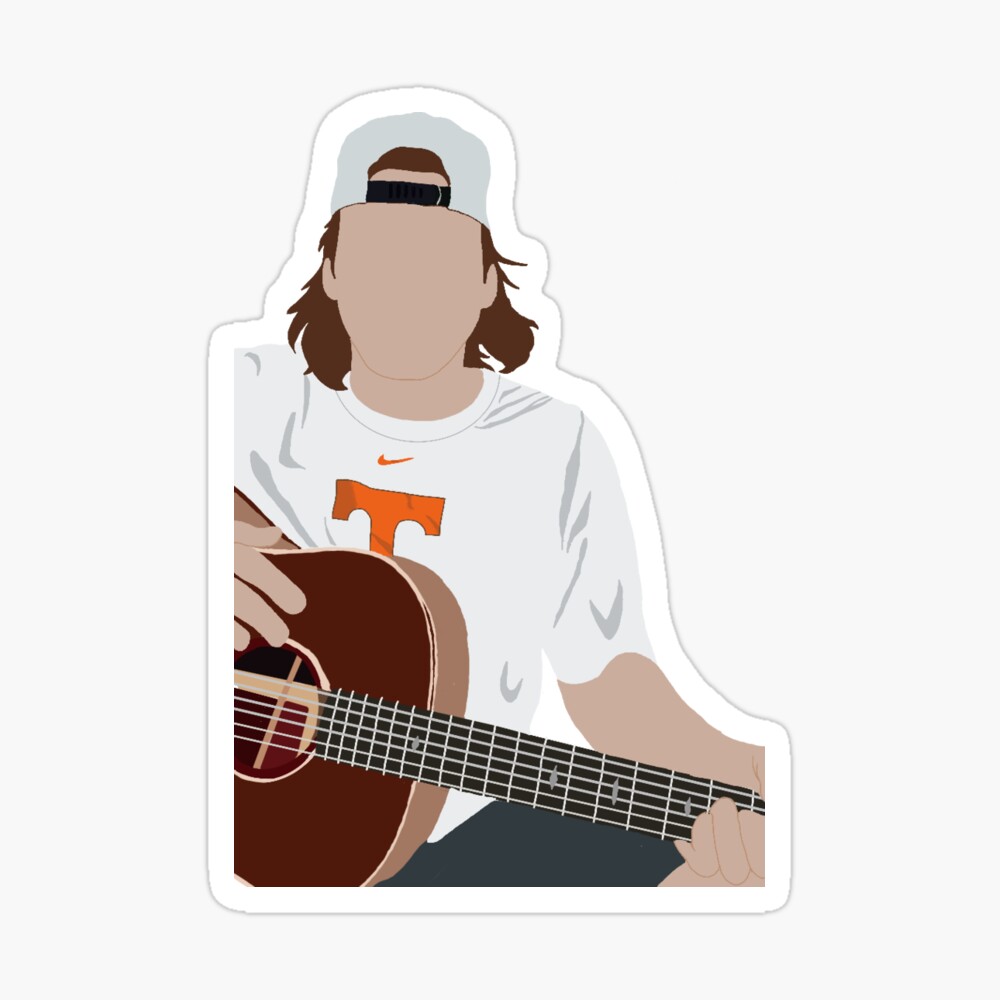 Morgan Wallen - 98' Braves Sticker for Sale by supidrat