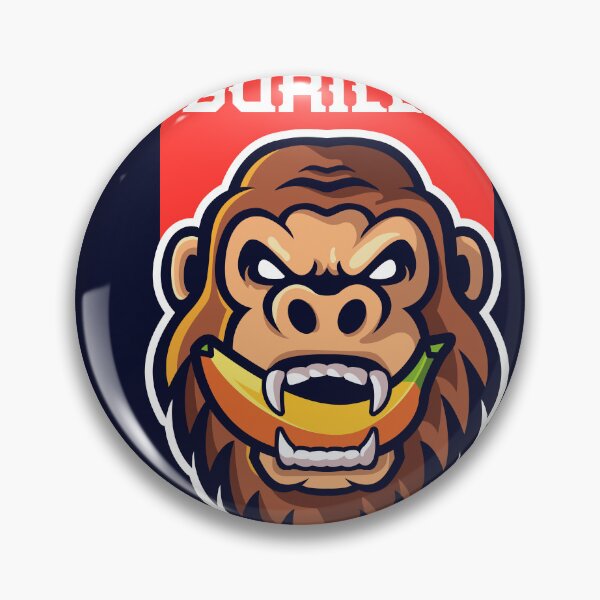 Item preview, Gorilla Mascot Logo Template designed and sold by hjian8219.