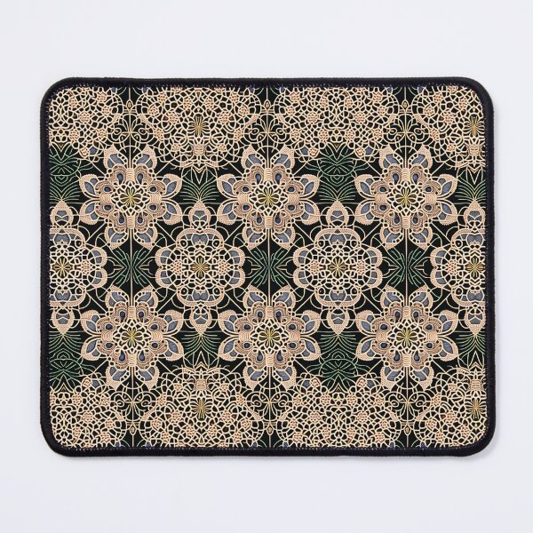 Item preview, Embroidered Flowers lace pattern designed and sold by Witsprings.