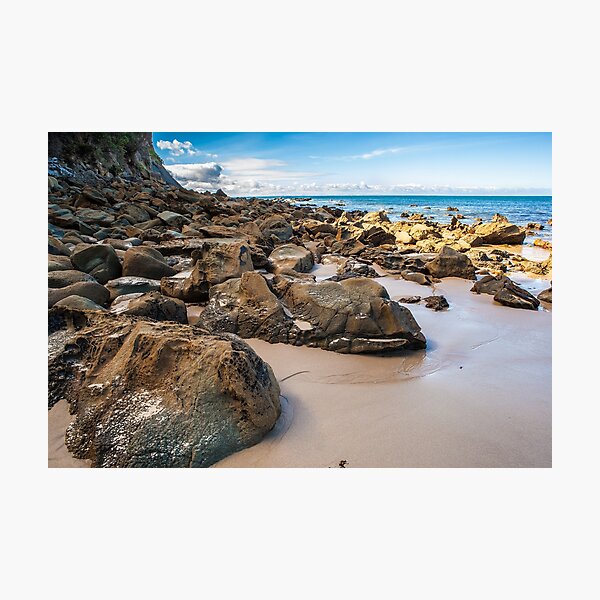 Item preview, Coastal Rocks Shack Bay designed and sold by archieswell.