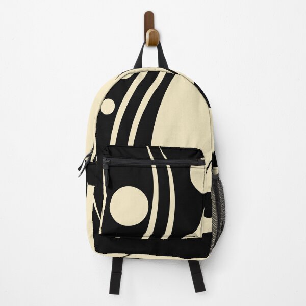 Item preview, Curved wavy lines and Circles. Ivory and Black by Mill2023 designed and sold by Mill2023.