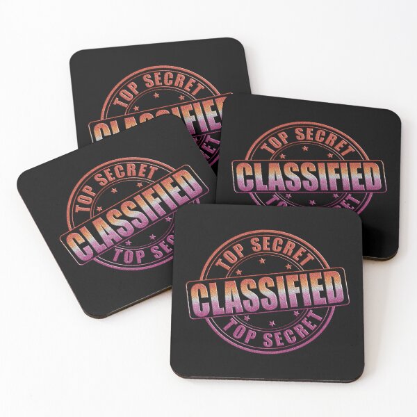 Item preview, Copy of Top Secret Classified Lesbian Pride Colors designed and sold by TheirChoice.