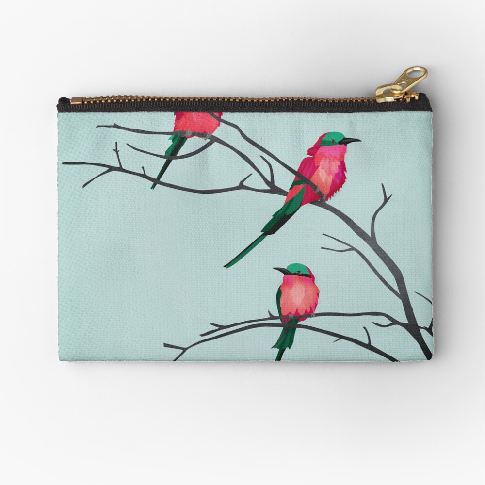 Cardinal birds Zipper Pouch