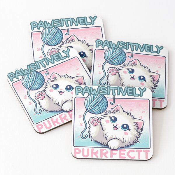 Item preview, Adorable Pawsitive Kitty: The Perfect Purrfection! designed and sold by Toph Moses.