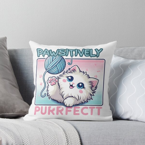 Item preview, Adorable Pawsitive Kitty: The Perfect Purrfection! designed and sold by Toph Moses.