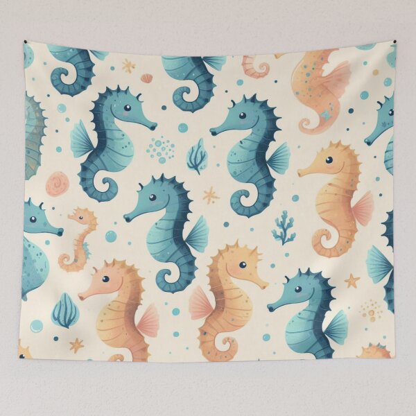 Item preview,  Whimsical Seahorses designed and sold by purplesensation.