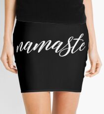 namaste tshirts Mini Skirt