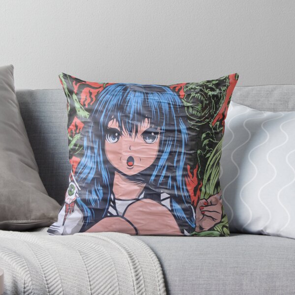 scary Throw Pillow