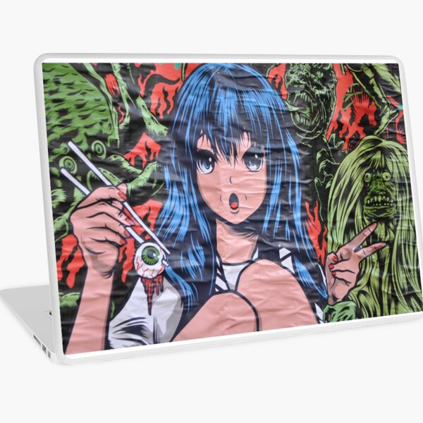 scary Laptop Skin