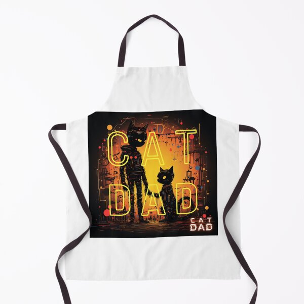 Item preview, Neon Cat Dad designed and sold by letter4nico.