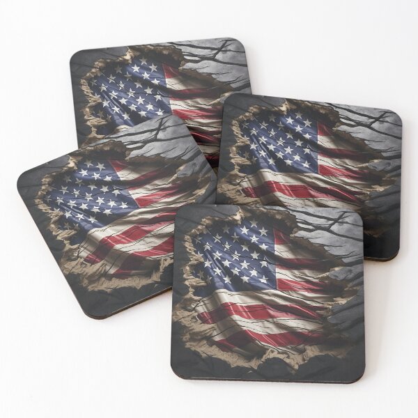Item preview, Unbreakable American Flag digital print designed and sold by dcrc.