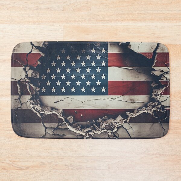 Item preview, unbreakable american flag digital print designed and sold by dcrc.