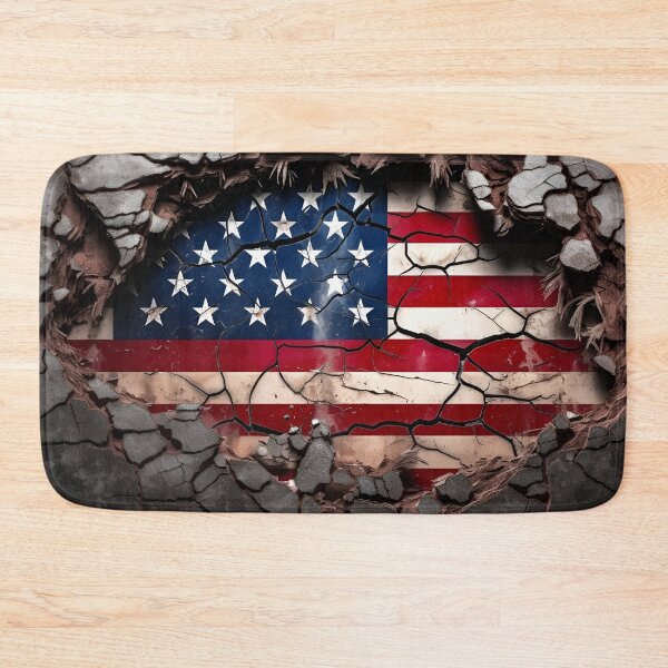 Item preview, unbreakable american flag digital print designed and sold by dcrc.