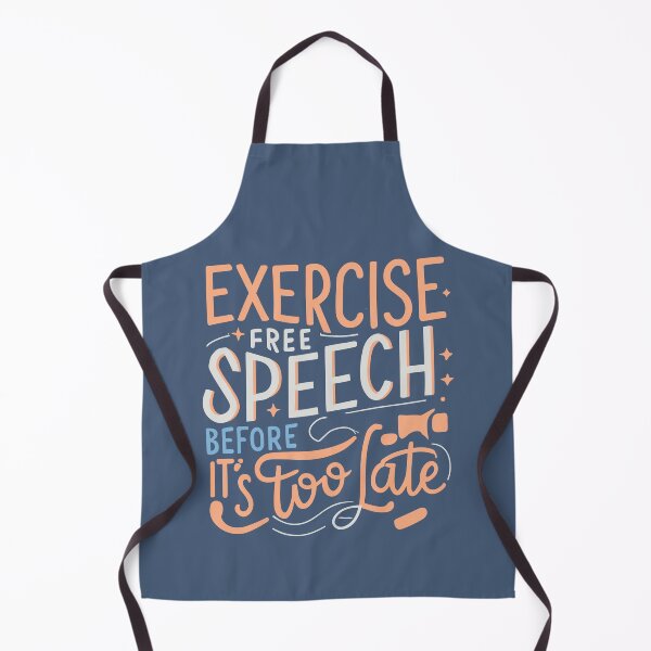 Item preview, Exercise Free Speech Typography: A Timely Message designed and sold by TrendyArtInk.