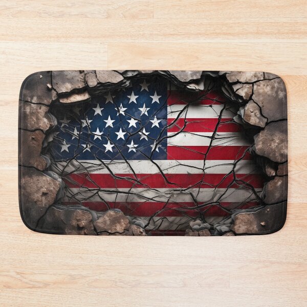 Item preview, unbreakable american flag digital print designed and sold by dcrc.