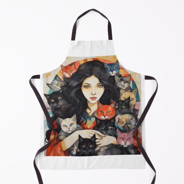 Item preview, A woman's love for cats while traveling designed and sold by Cat Lady's Chic Corner.