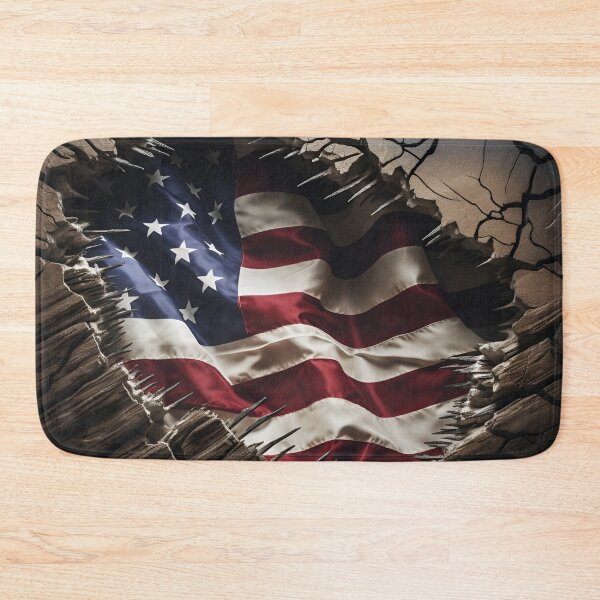 Item preview, unbreakable american flag digital print designed and sold by dcrc.