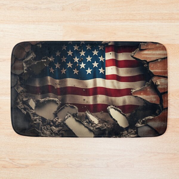 Item preview, unbreakable american flag digital print designed and sold by dcrc.
