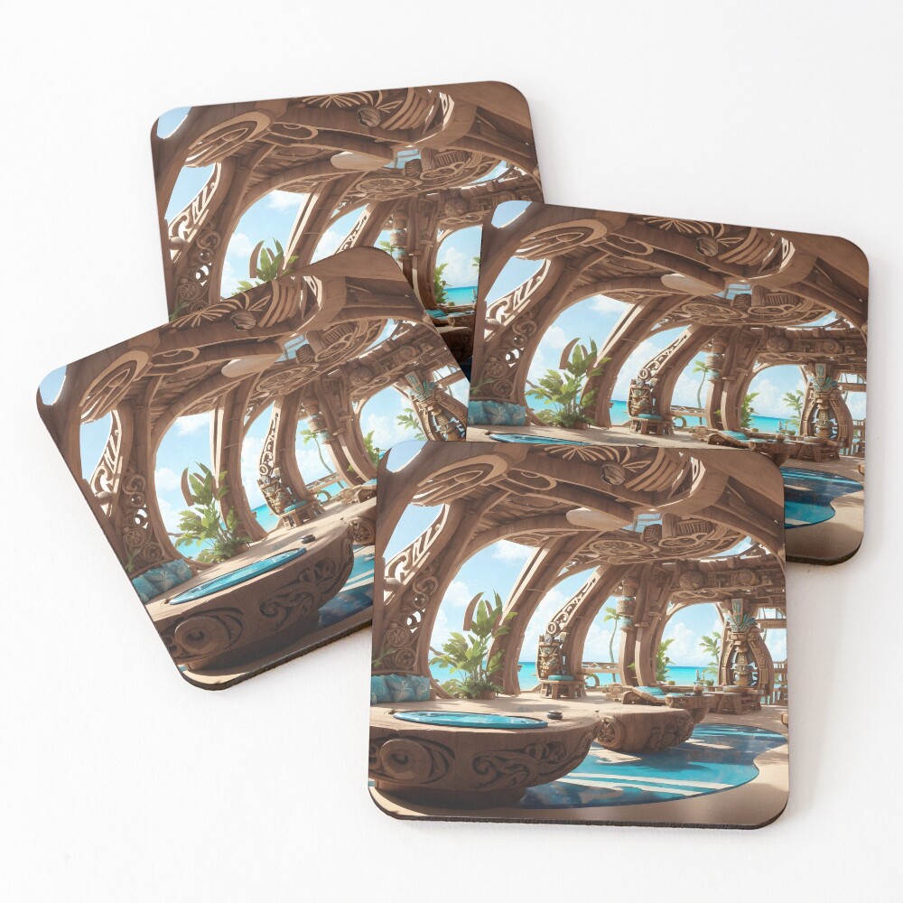 Item preview, Coasters (Set of 4) designed and sold by InnovaDigital.