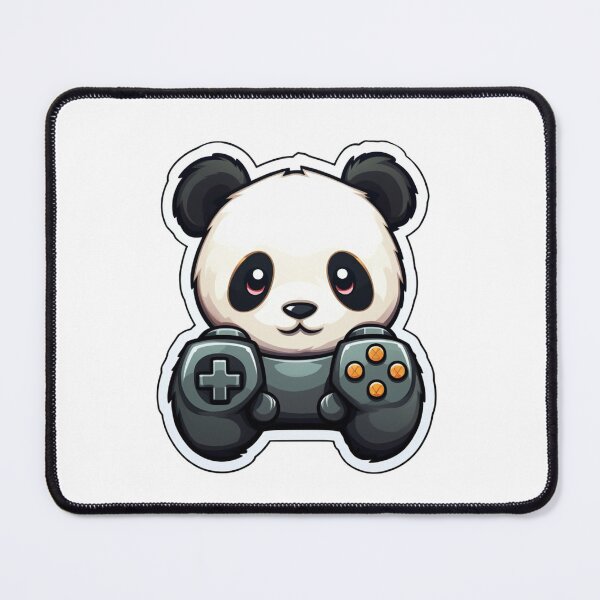 Item preview, Gaming Panda with Controller designed and sold by ArtFromBeyond.