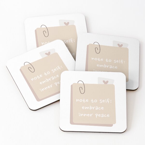 Item preview, Reminder to Embrace Inner Peace Sticky Post-It Note Affirmation designed and sold by Par Anne Q.
