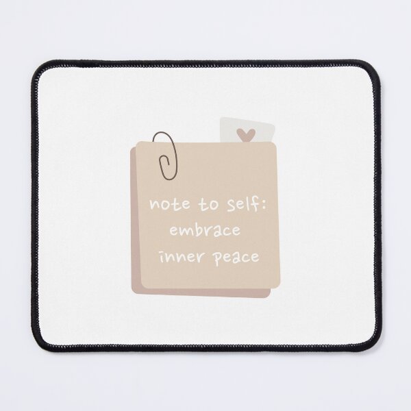 Item preview, Reminder to Embrace Inner Peace Sticky Post-It Note Affirmation designed and sold by Par Anne Q.