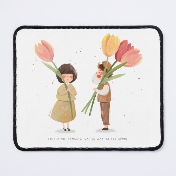 Item preview, Tulip Flower Girl designed and sold by lisasaputra.