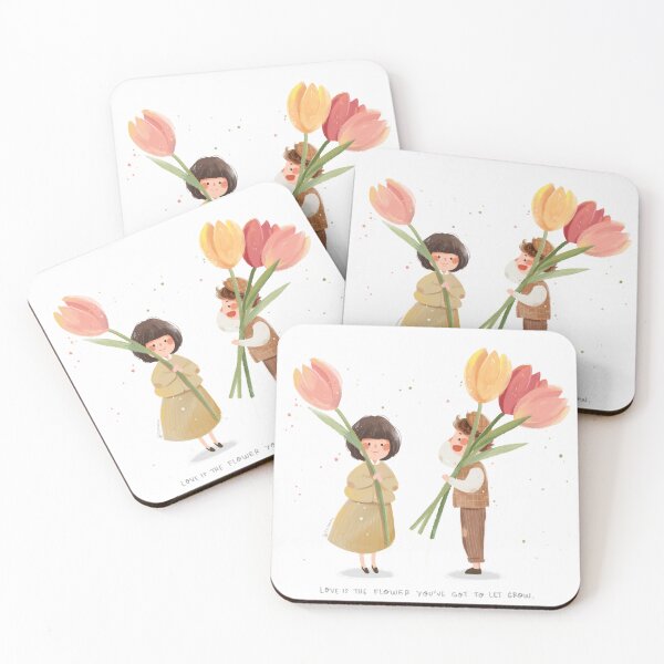Item preview, Tulip Flower Girl designed and sold by lisasaputra.