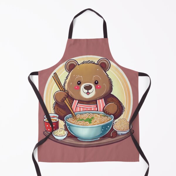 Item preview, Fat bear week:A Little Bear's eating Spaghetti feast designed and sold by Stickboutique.
