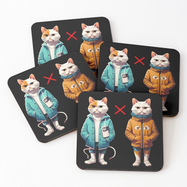 Item preview, Break up cats  designed and sold by Windness Zao.
