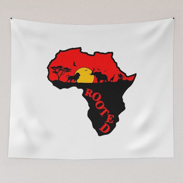 Item preview, Rooted Africa designed and sold by DabGraphic.