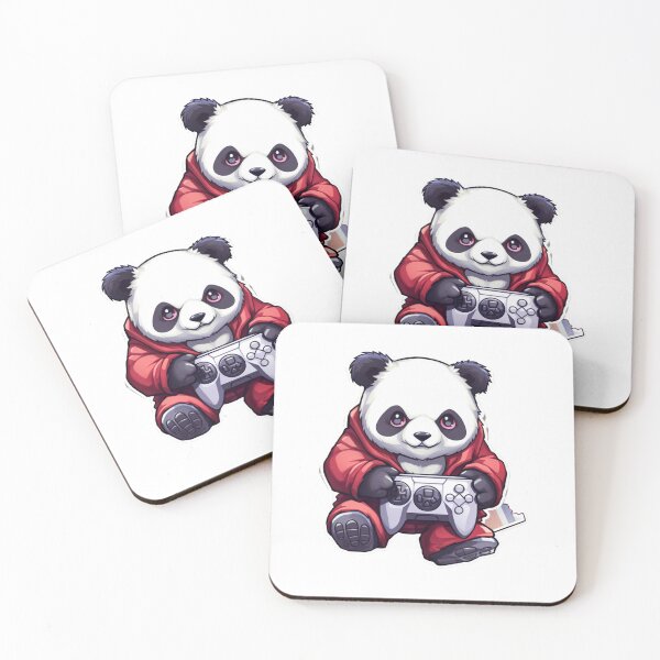 Item preview, Gaming Panda with Controller designed and sold by ArtFromBeyond.