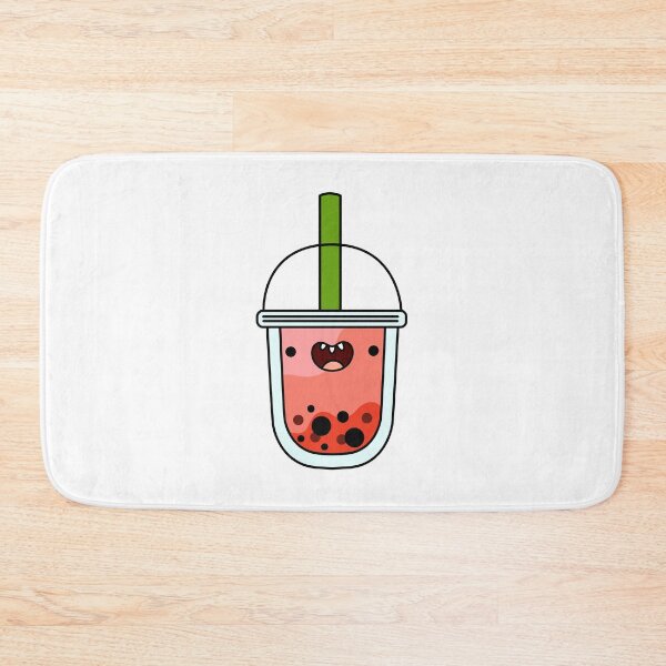 Item preview, Kawaii Strawberry Boba Tea designed and sold by kawaiilife.
